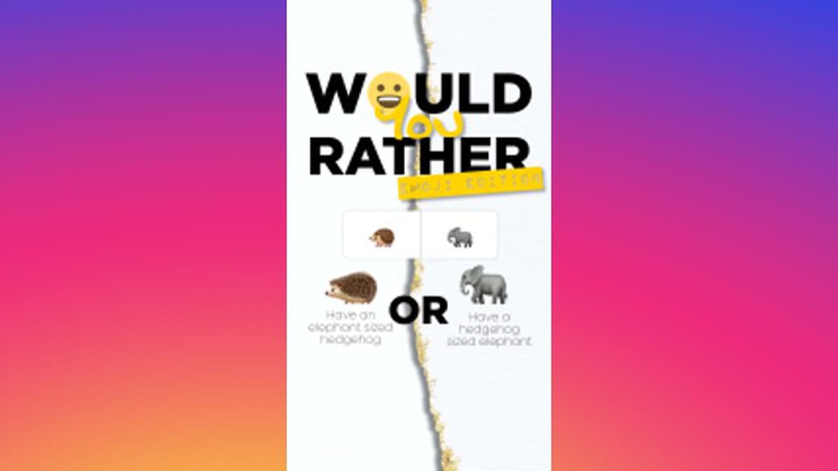 Would You Rather - Emoji Edition: Game and Social Media image number null